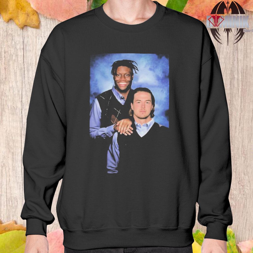 Step Brothers George Pickens and Kenny Pickett Pittsburgh Steelers shirt -  Limotees