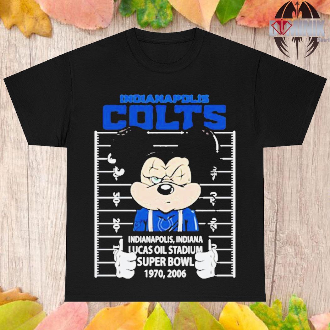 I Love The Colts Mickey Mouse Indianapolis Colts Hoodie 