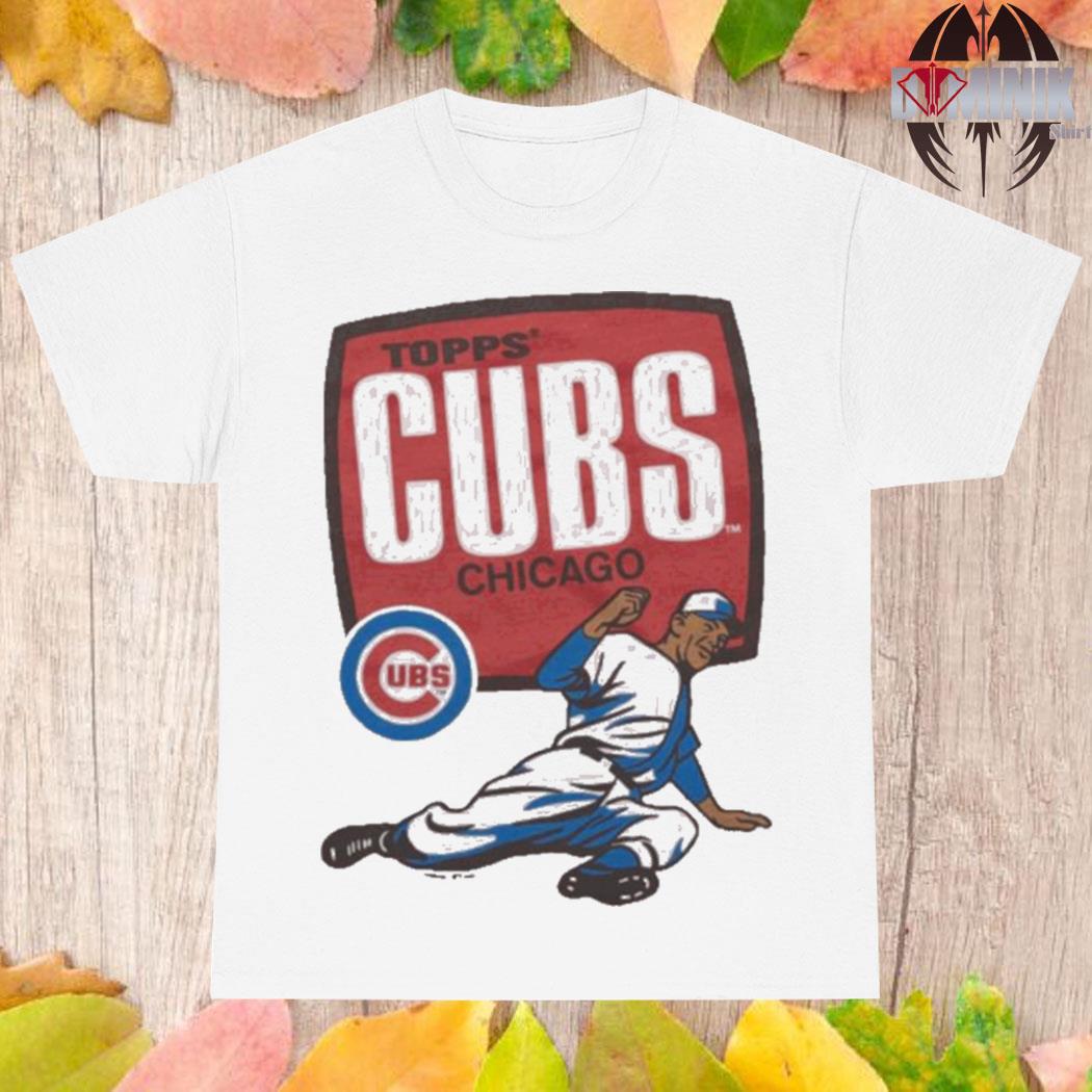 mlb x topps chicago cubs shirt T Shirt - Limotees