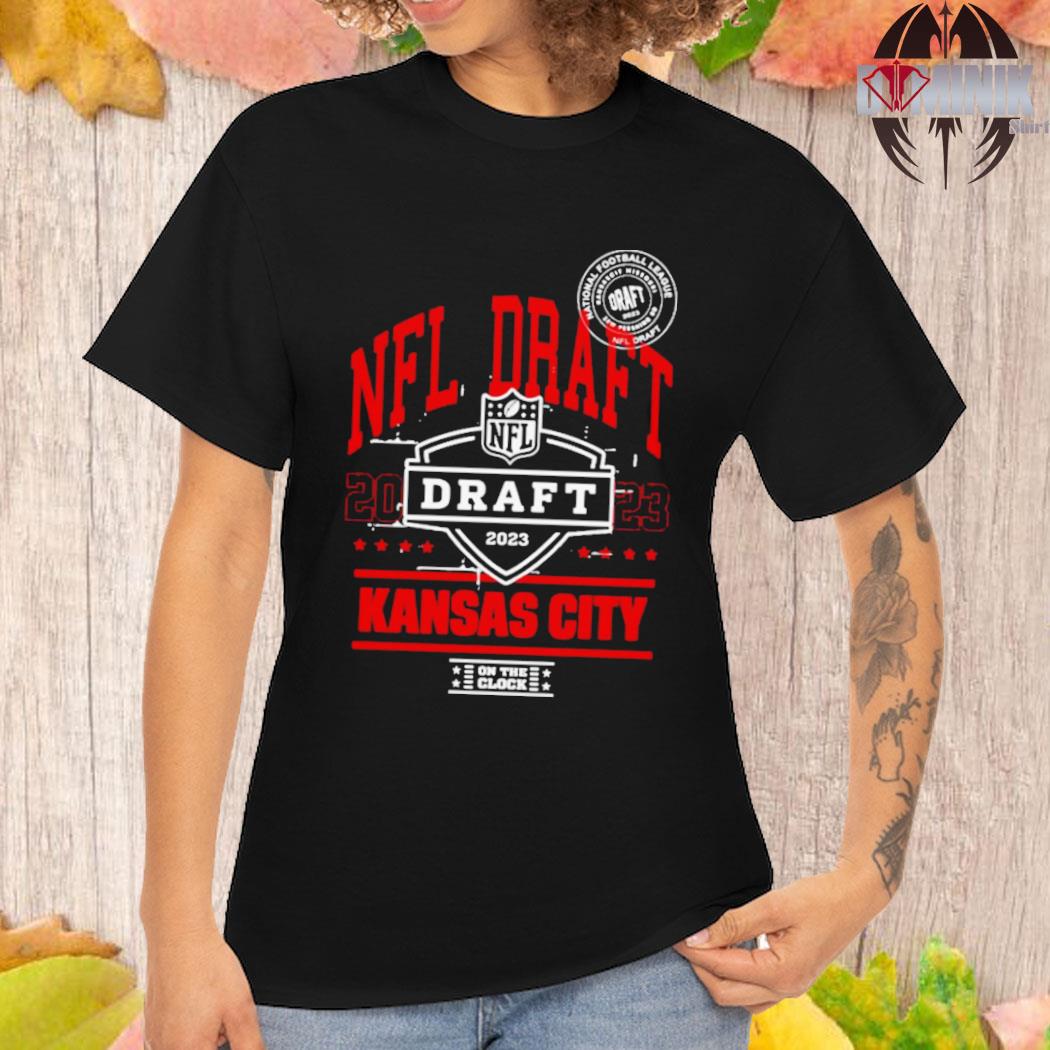 Original Nfl Draft 2023 Kansas City On The Clock T-shirt,Sweater, Hoodie,  And Long Sleeved, Ladies, Tank Top