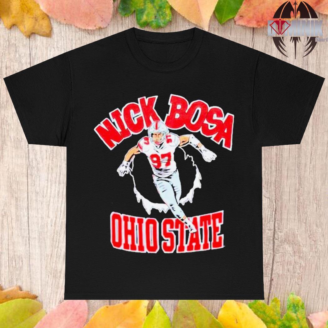 Official Nick bosa Ohio state T-shirt, hoodie, sweater, long sleeve and  tank top