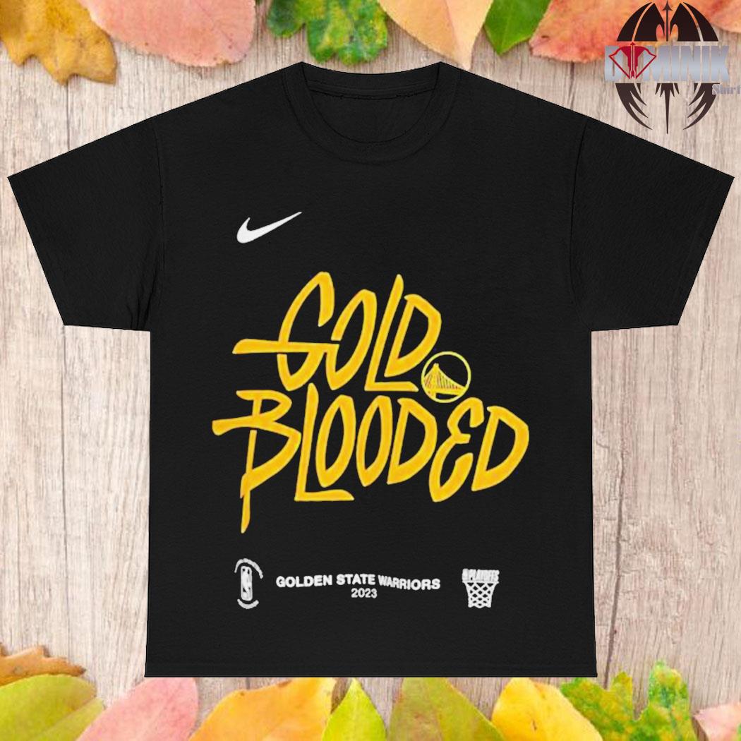 Official gold Blooded 2023 Playoffs NBA Nike T-Shirt, hoodie, sweater, long  sleeve and tank top