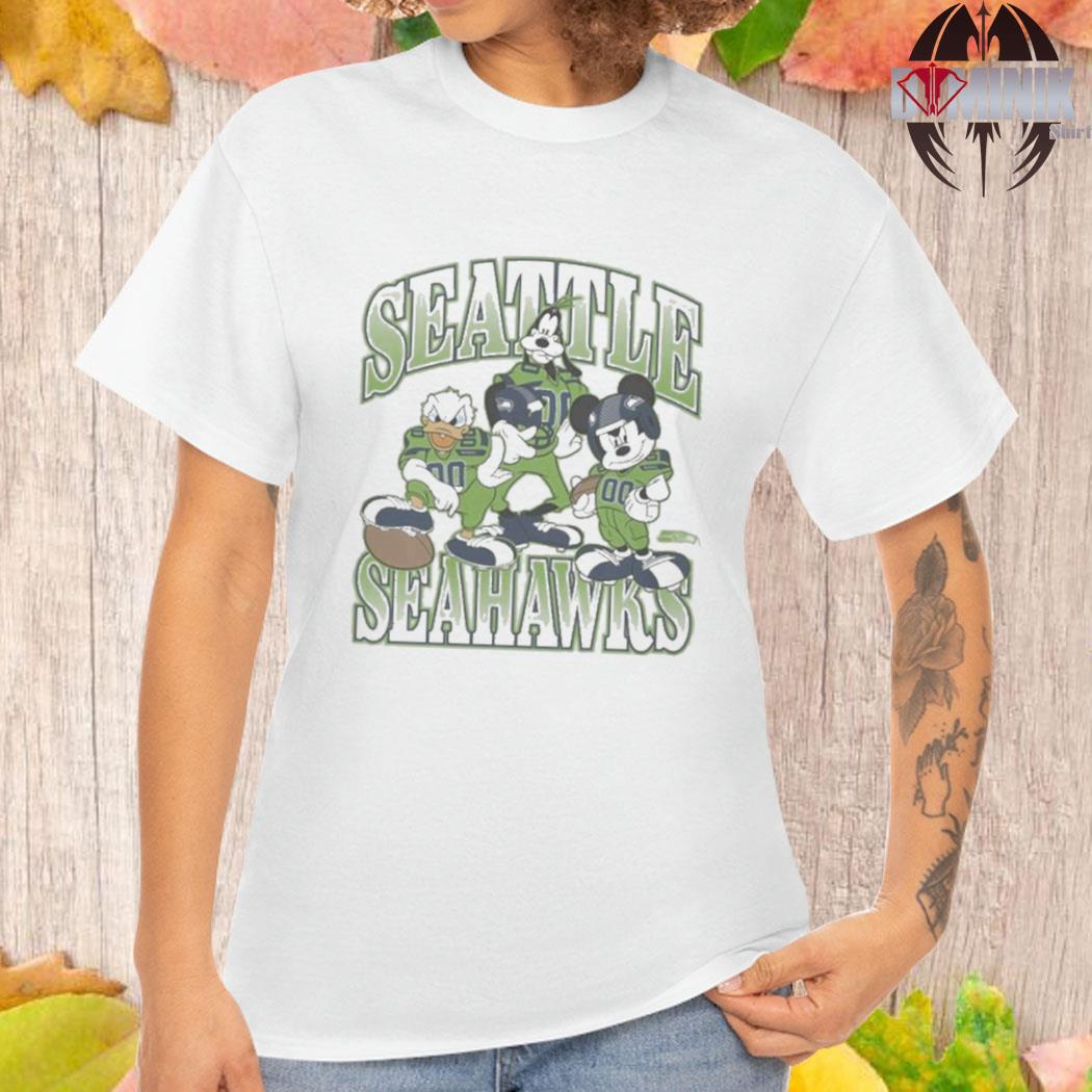 Seattle Seahawks Long Sleeve Raglan, Junk Food Clothing