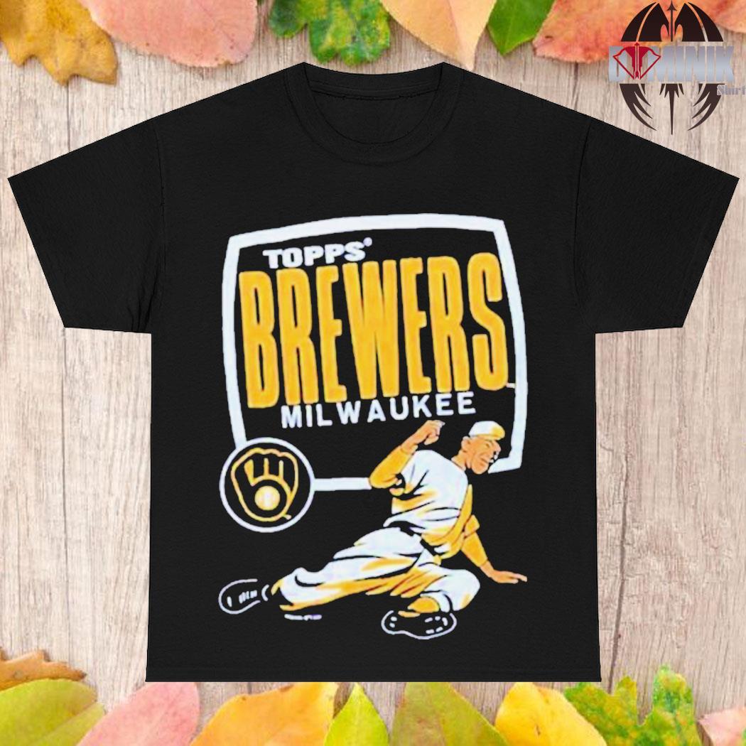Topps Milwaukee Brewers Baseball Shirt