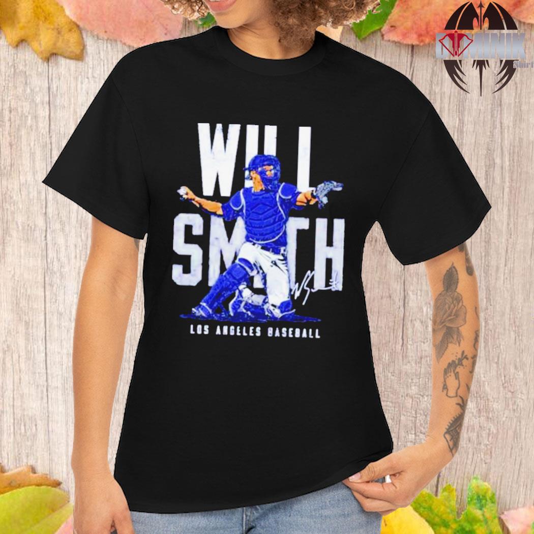 Will Smith Los Angeles Dodgers baseball name blocks shirt, hoodie, sweater,  long sleeve and tank top