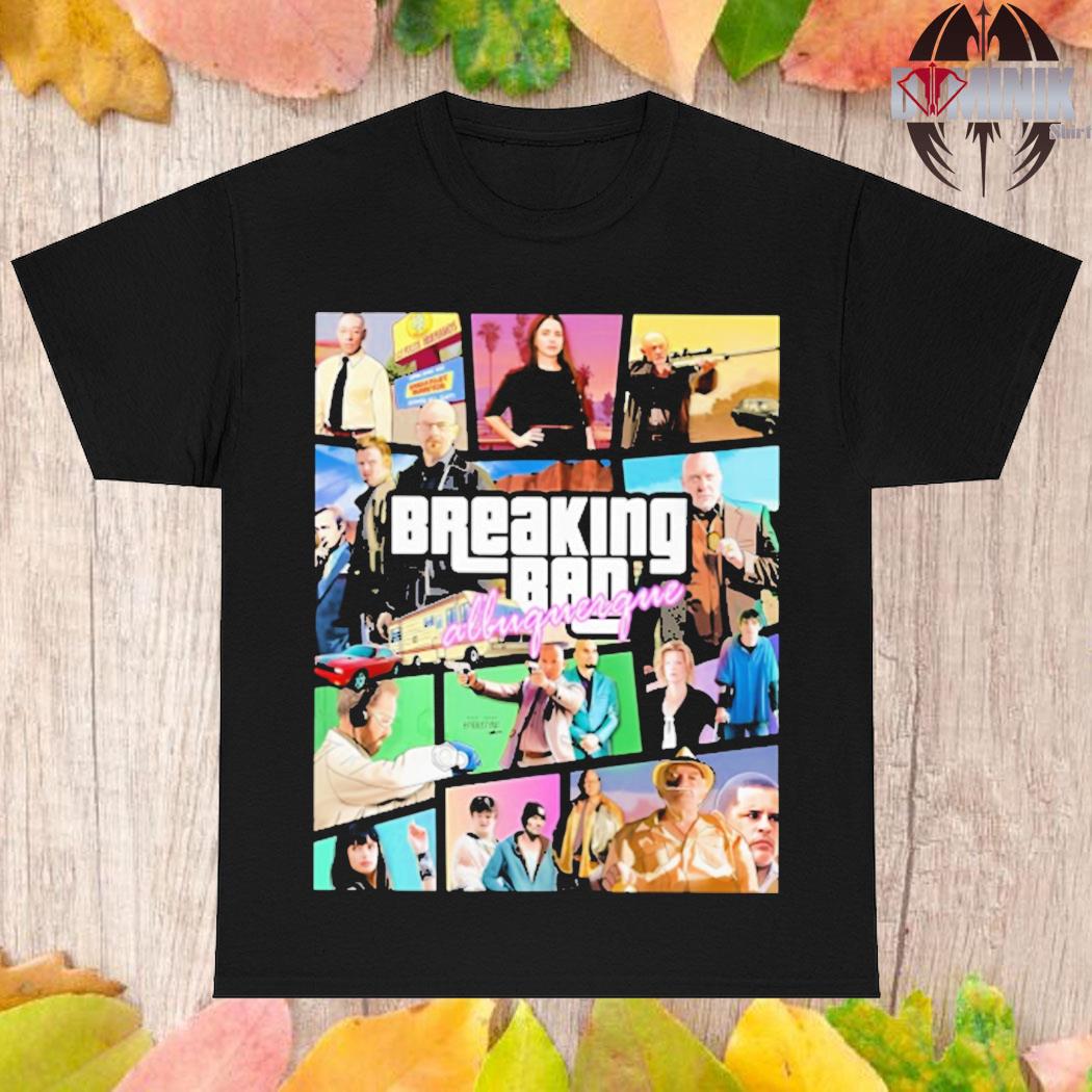 Breaking Bad Albuquerque Custom GTA art Shirt - Bring Your Ideas