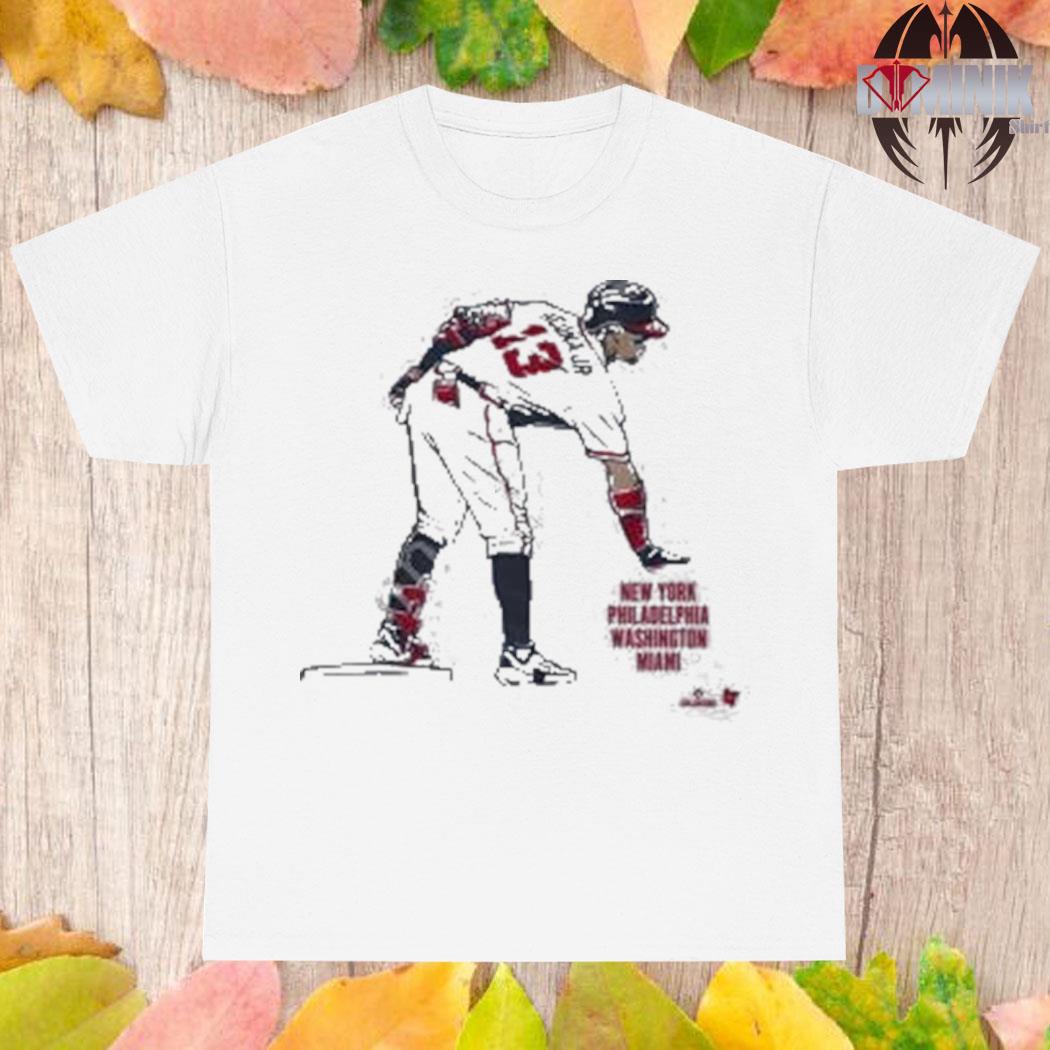 Celebrate Ronald Acuña Jr.'s return with a brand new shirt from Breaking T  - Battery Power