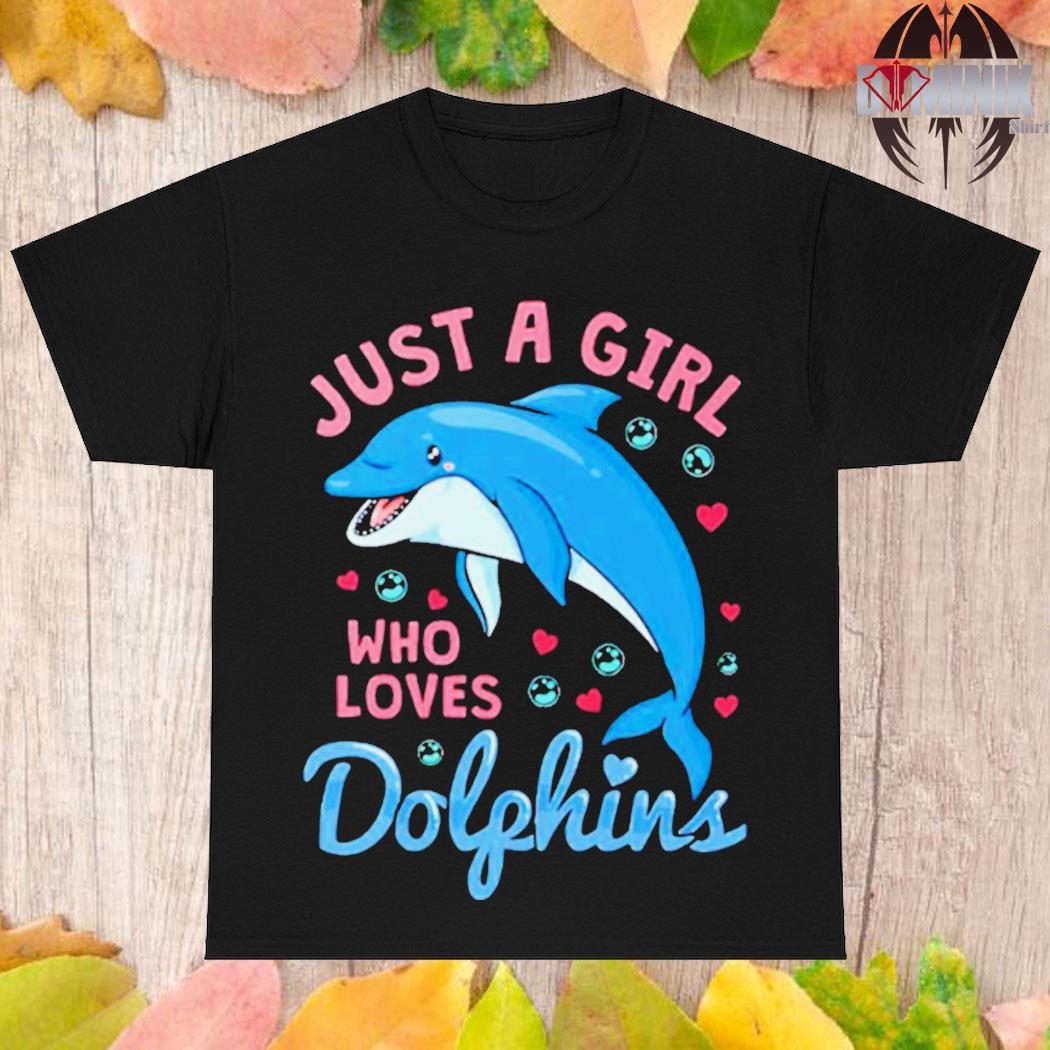 Girls Long Sleeve Dolphin Shirt