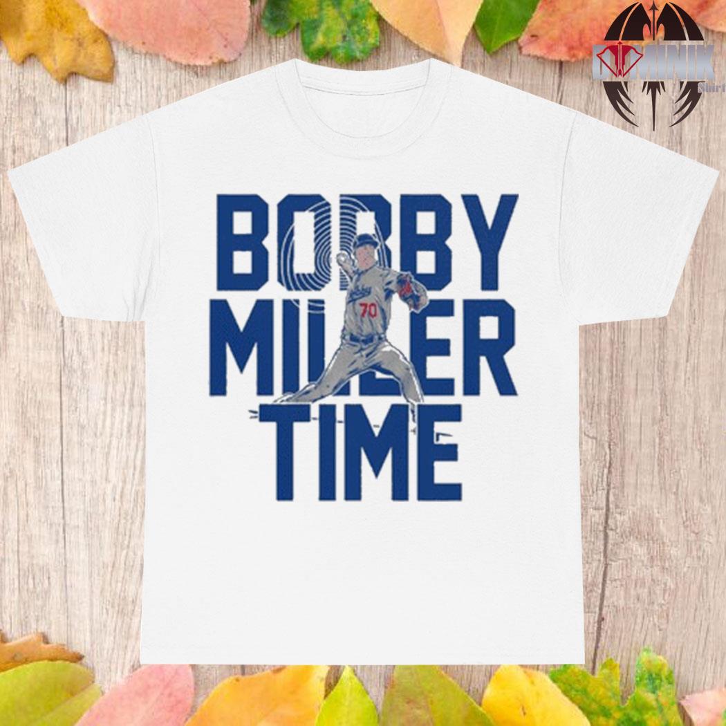 Los Angeles Dodgers #70 Bobby Miller time funny 2023 T-shirt, hoodie,  sweater, long sleeve and tank top