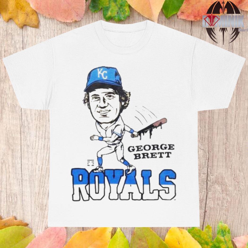 George Brett T Shirt 100% Pure Cotton Baseball George Brett Kansas