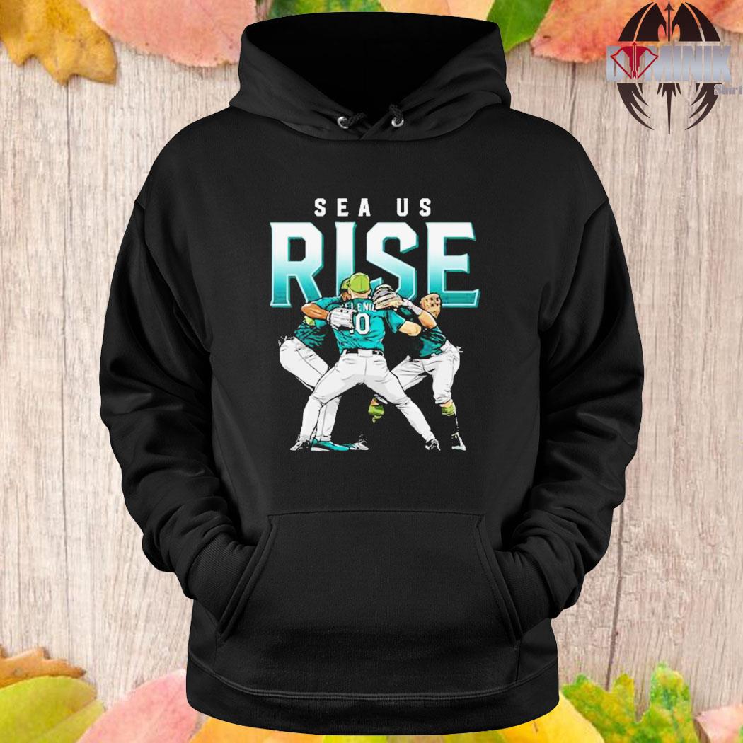 Seattle Mariners Sea us Rise 2023 logo shirt, hoodie, sweater, long sleeve  and tank top