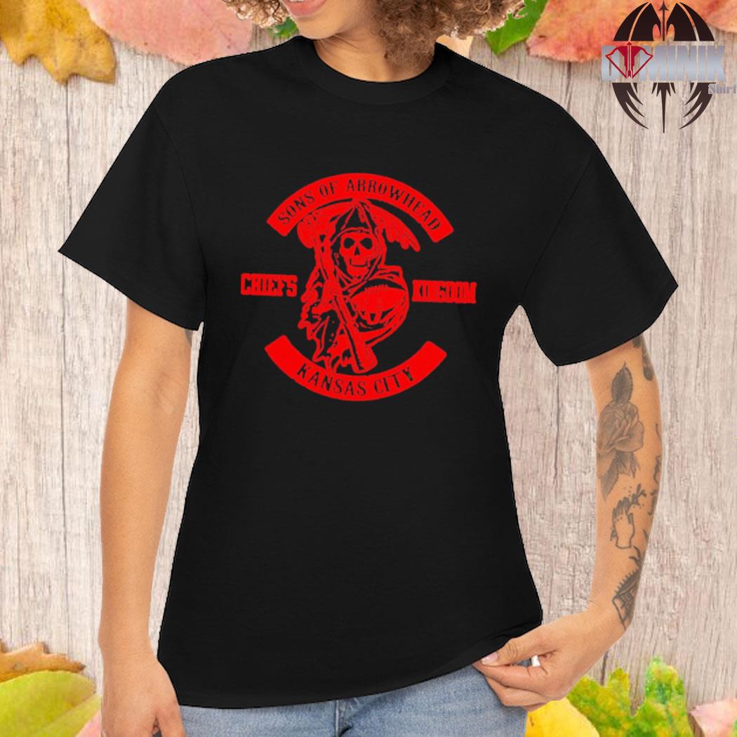 SONS OF ARROWHEAD Kansas City Chief' Men's T-Shirt