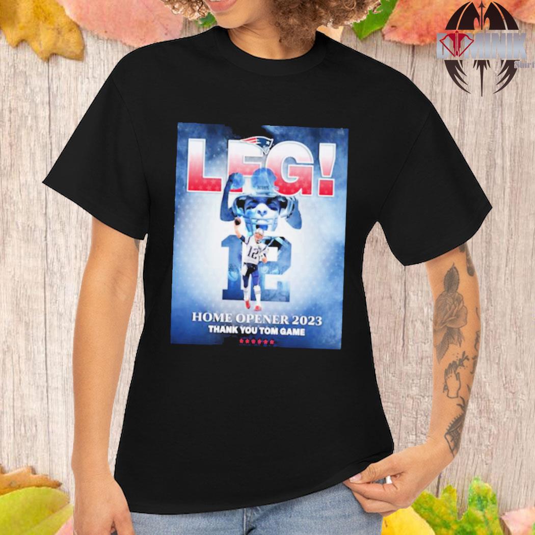 Tom Brady LFG Home Opener 2023 Thank You Tom Game T-Shirt - Yesweli