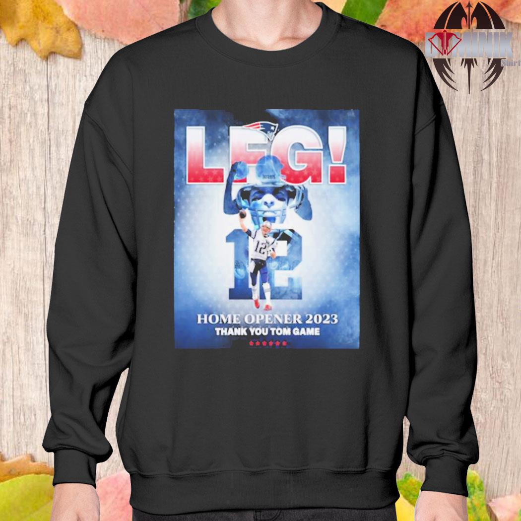 Tom Brady LFG Home Opener 2023 Thank You Tom Game T-Shirt - Yesweli