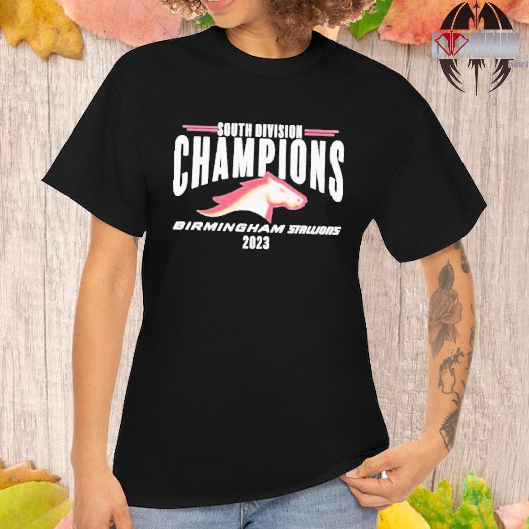 Official united States Football League Birmingham Stallions South Division  Champions Shirt, hoodie, sweater, long sleeve and tank top