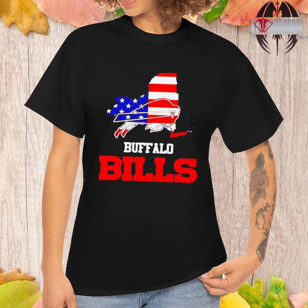 Buffalo Bills map USA flag shirt, hoodie, sweater, long sleeve and tank top