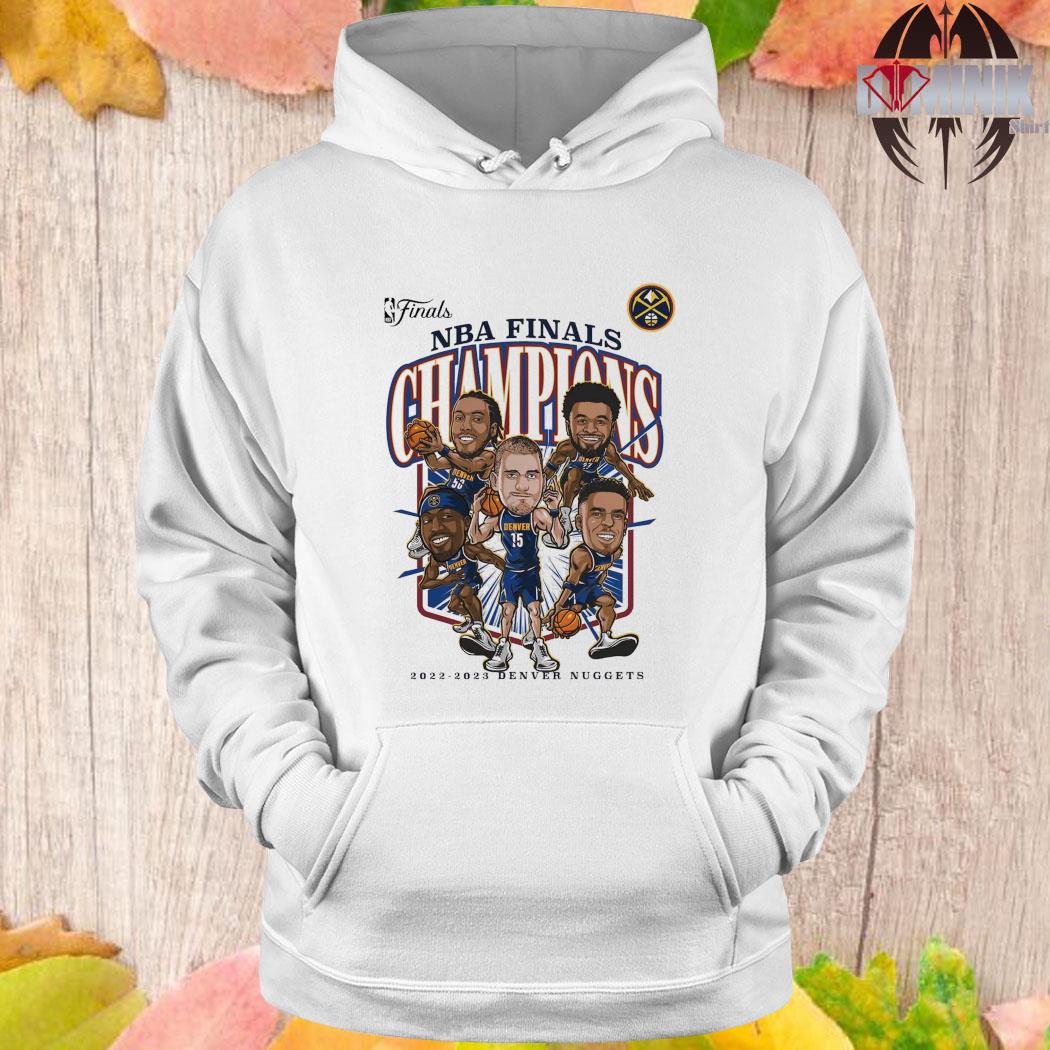 Denver Nuggets players and coach NBA finals 2023 shirt, hoodie, sweater,  long sleeve and tank top