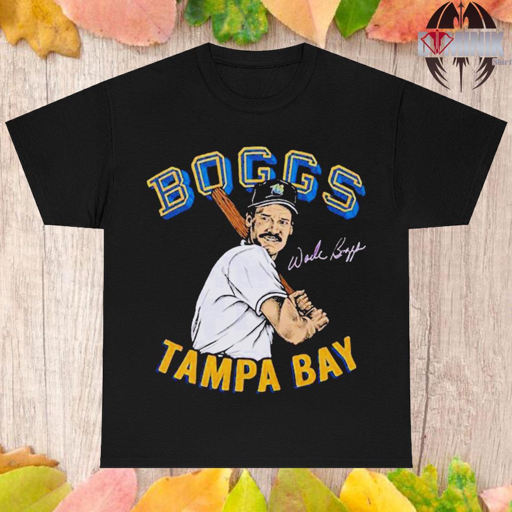 Official Devil rays wade boggs signature T-shirt, hoodie, tank top, sweater  and long sleeve t-shirt