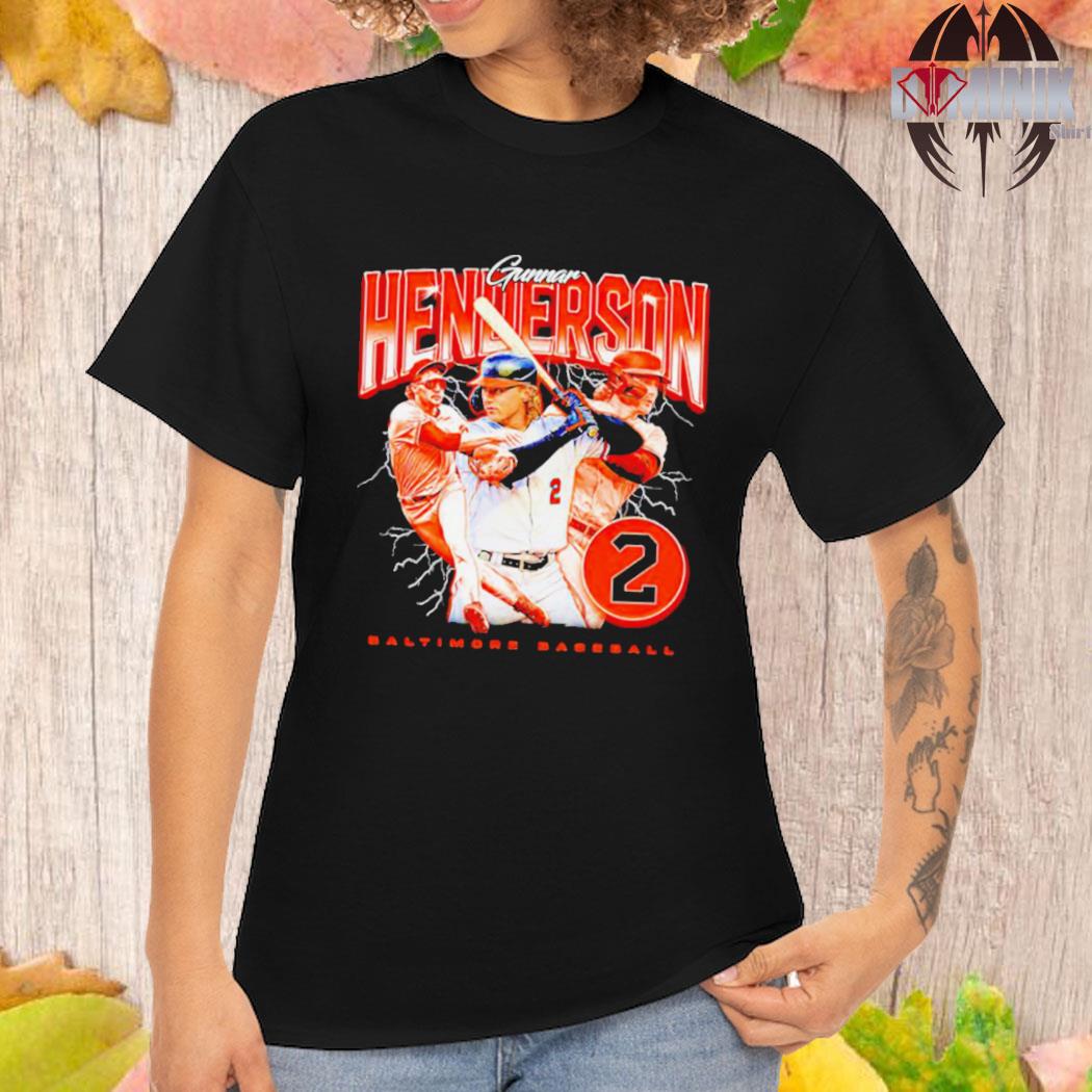 Official baltimore orioles gunnar henderson T-shirts, hoodie, tank top,  sweater and long sleeve t-shirt