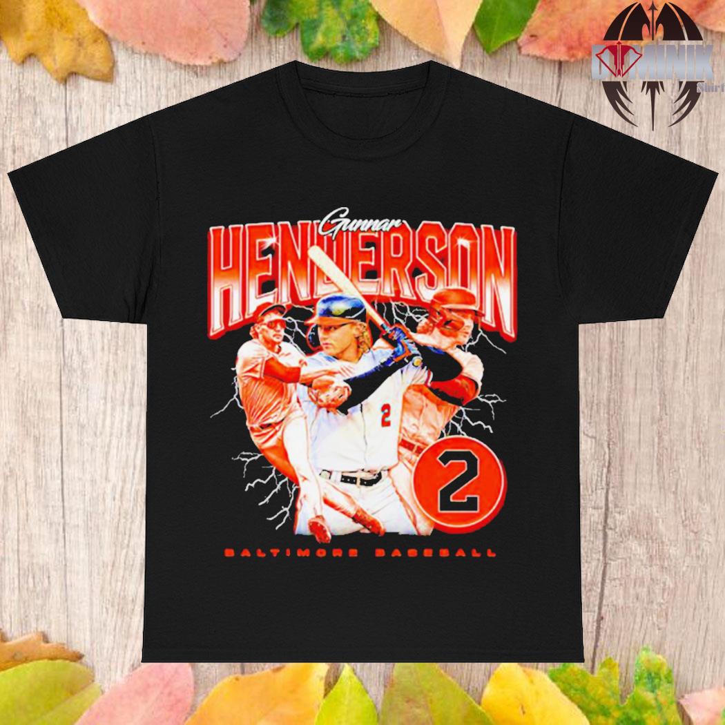 Gunnar Henderson Baltimore Baseball Picture Collage Retro 90s Shirt