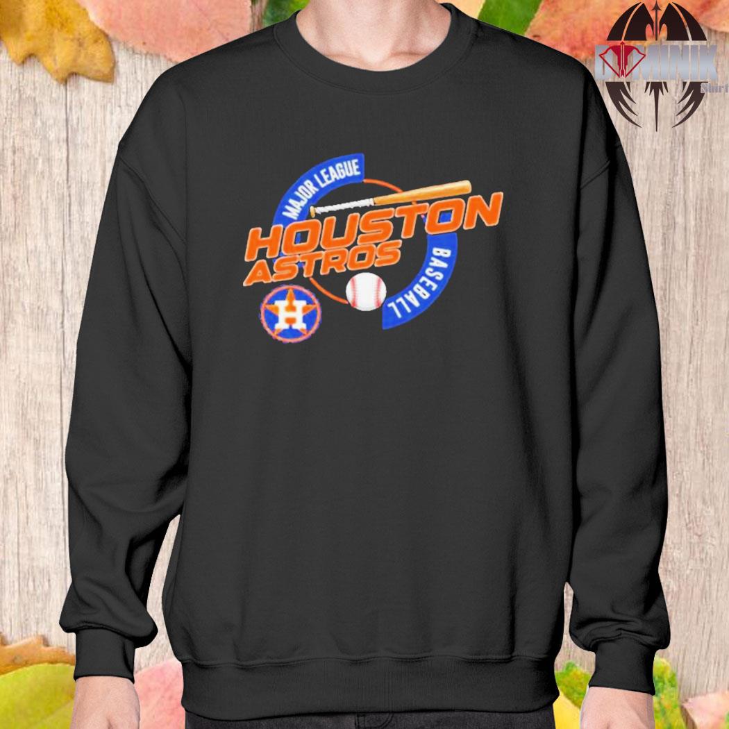 Official Houston astros major league baseball team logo 2023 T-shirt,  hoodie, tank top, sweater and long sleeve t-shirt