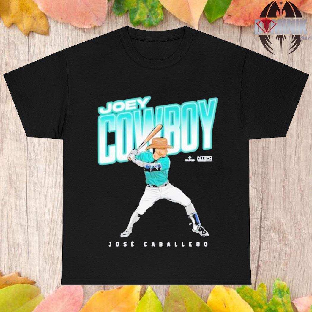 Official Joey Caballero Cowboy Mlbpa Shirt, hoodie, sweater, long