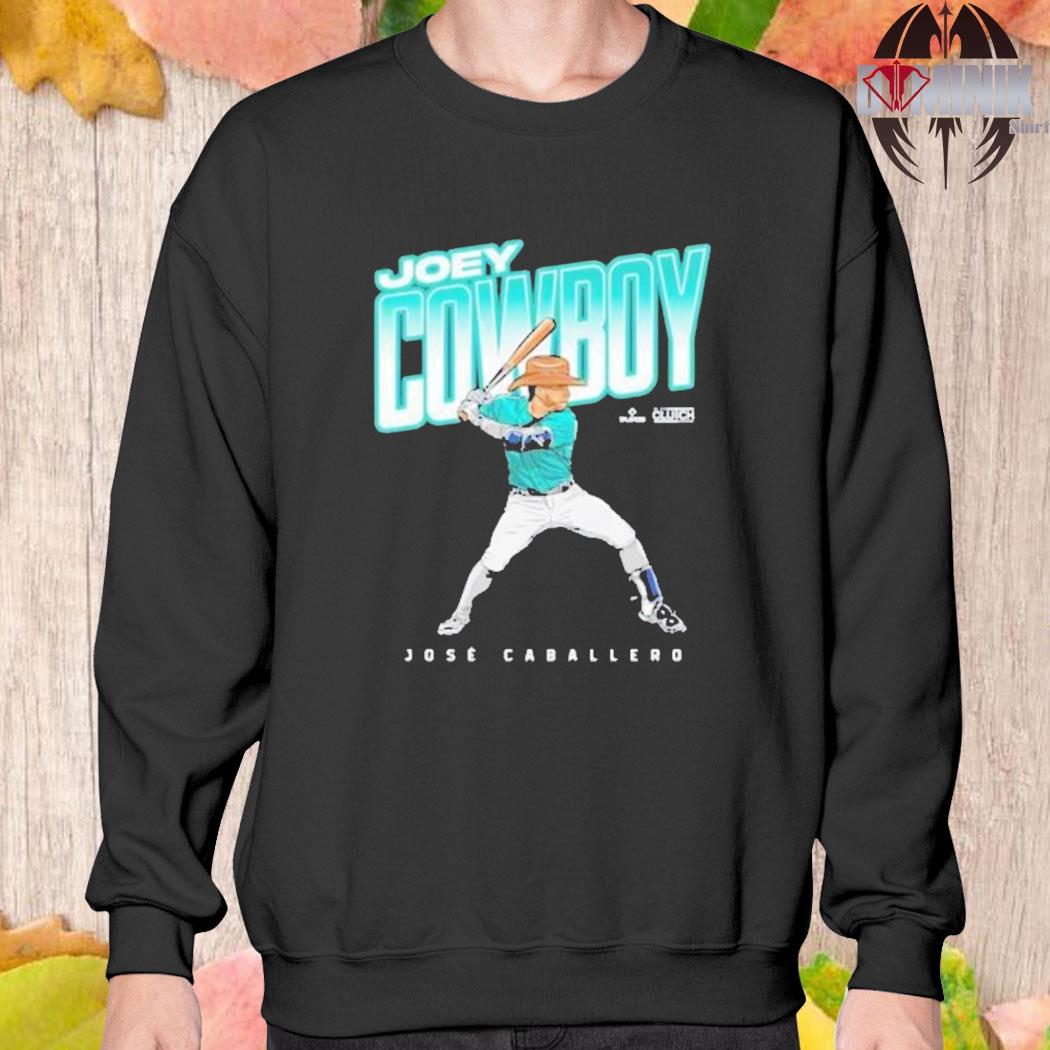 Official Joey Caballero Cowboy Mlbpa Shirt, hoodie, sweater, long