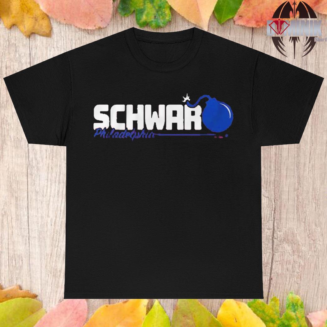 Official kyle schwarber schwarbomb logo T-shirt, hoodie, tank top, sweater  and long sleeve t-shirt