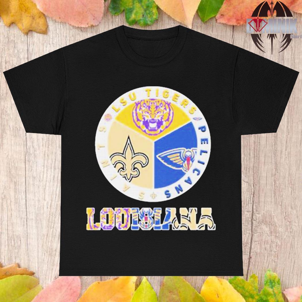 New Orleans Saints And LSU Tigers Shirt, hoodie, longsleeve, sweatshirt,  v-neck tee