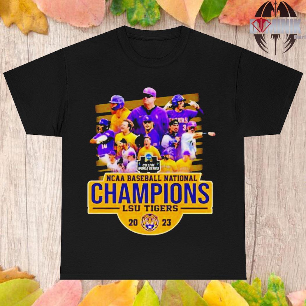 2023 NCAA Baseball National Champions Geaux Tigers LSU Baseball