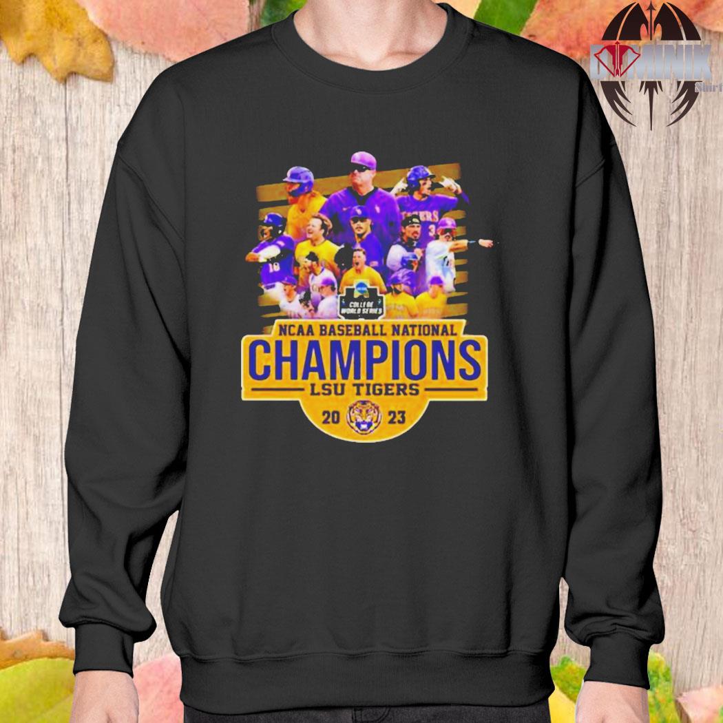 2023 NCAA Baseball National Champions Geaux Tigers LSU Baseball