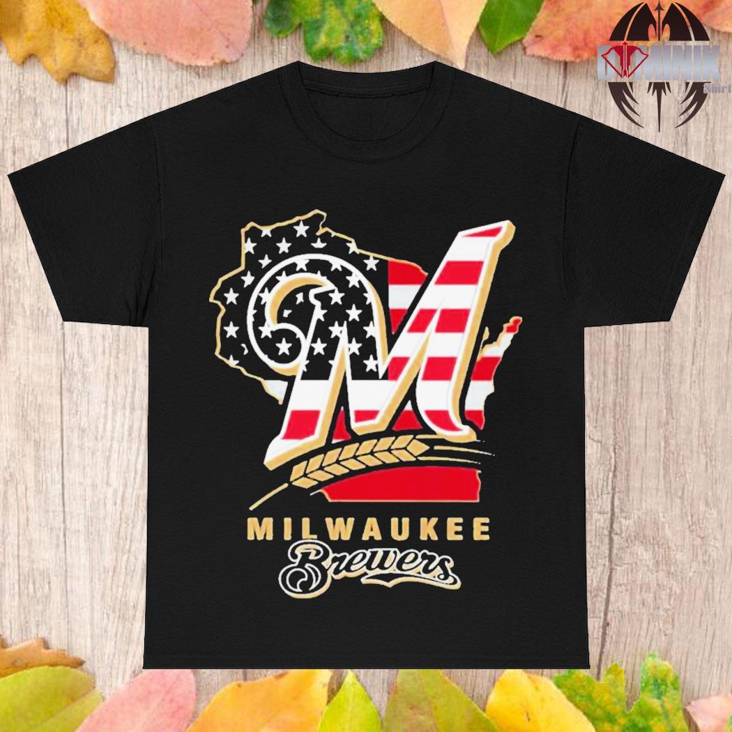 Milwaukee brewers flag american 2023 shirt, hoodie, longsleeve tee, sweater