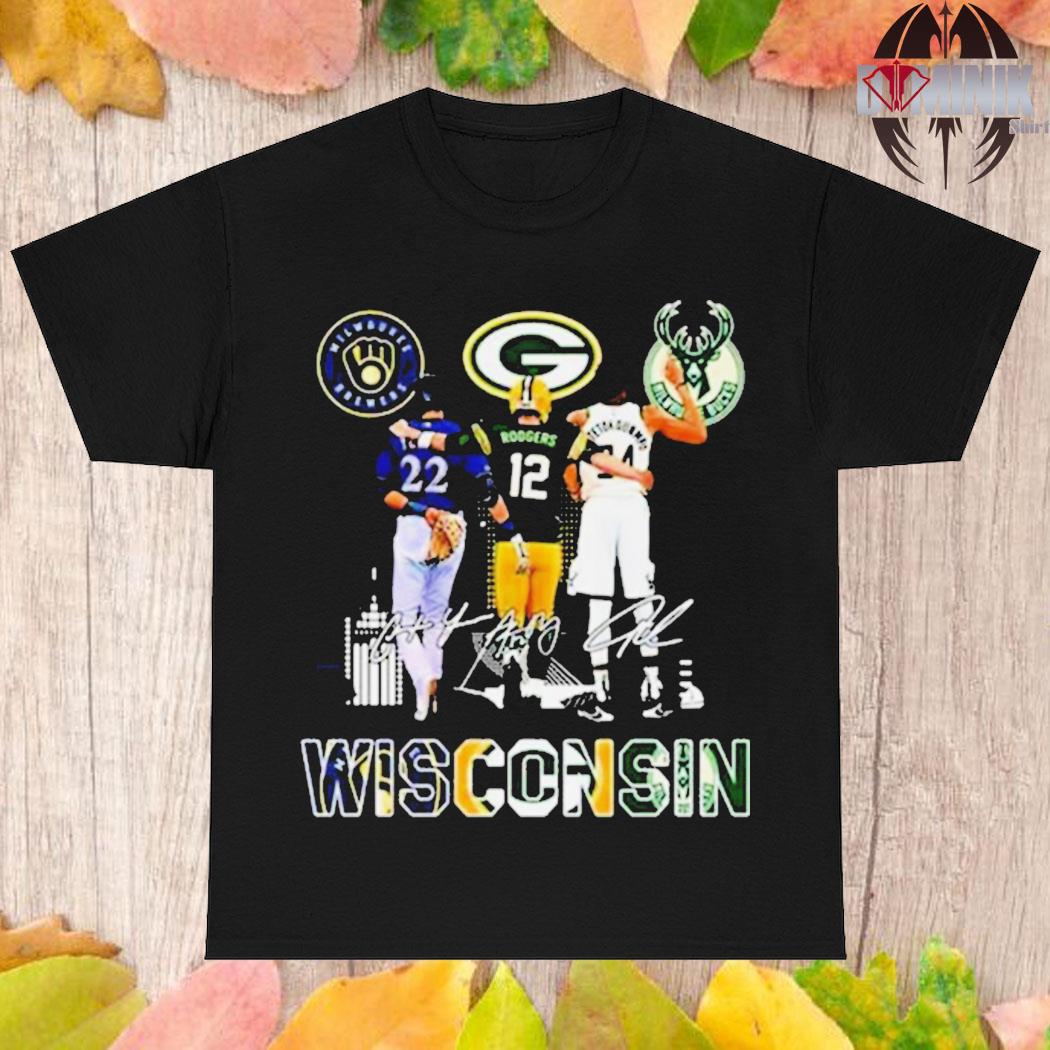 Green Bay Packers NFC North Division Champions 2020 signatures shirt,  hoodie, sweater, long sleeve and tank top