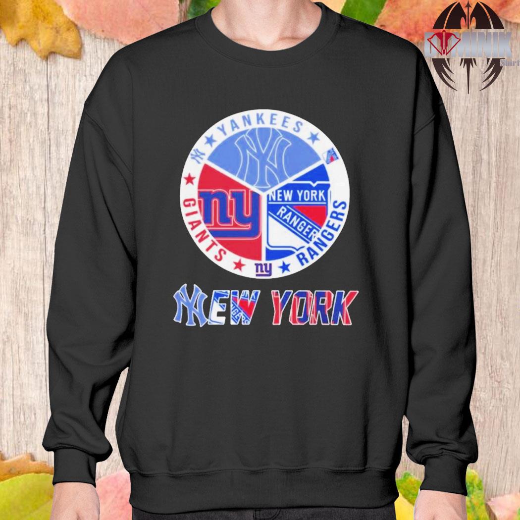 New York Mets Knicks Rangers Giants sport teams logo shirt, hoodie,  sweater, long sleeve and tank top