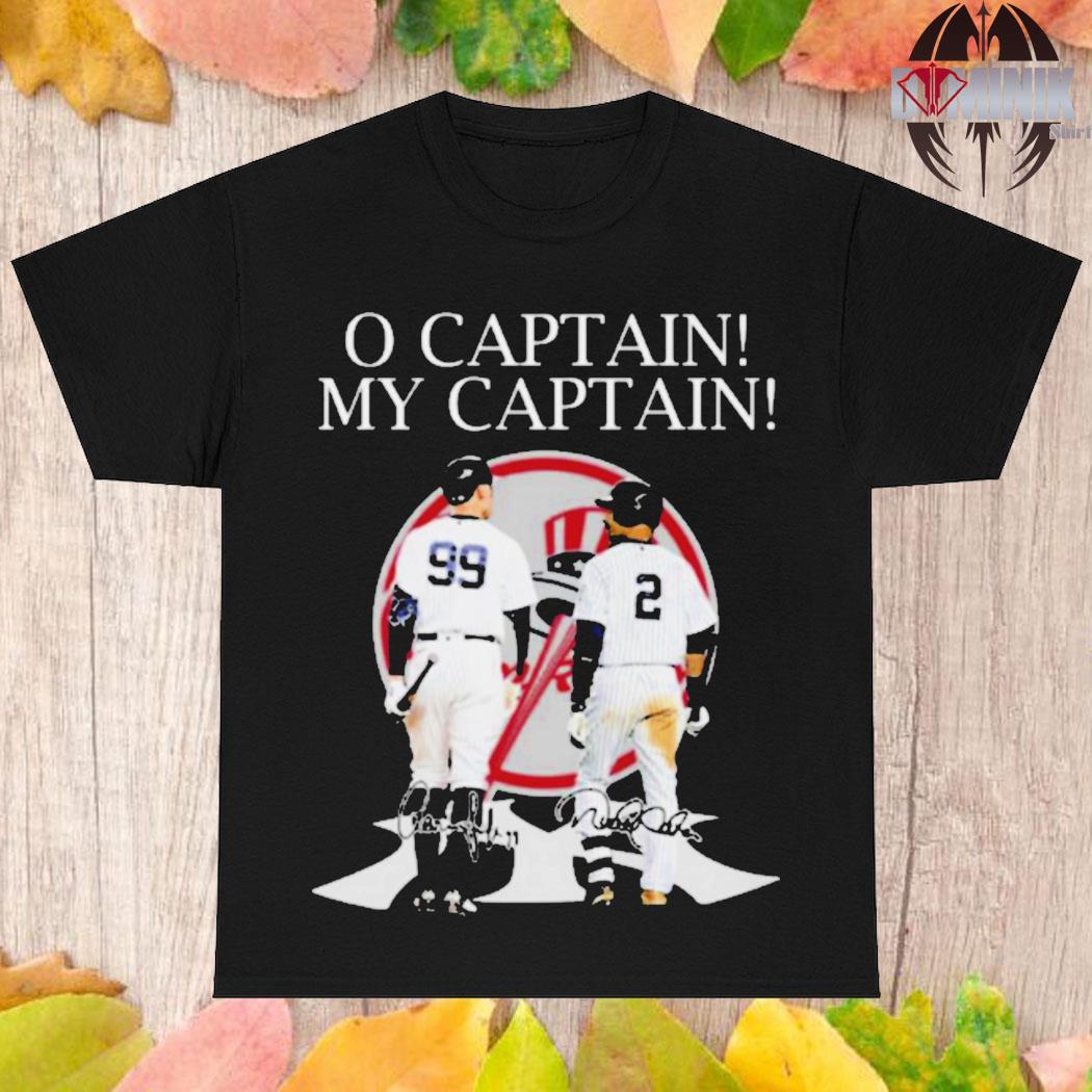 Aaron Judge and Derek Jeter o captain my captain shirt t-shirt by To-Tee  Clothing - Issuu