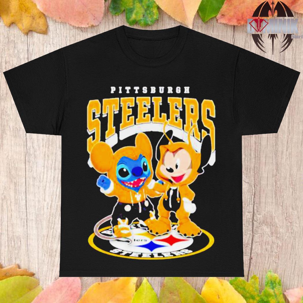 Pittsburgh Steelers Baseball Stitch And Mickey Shirt