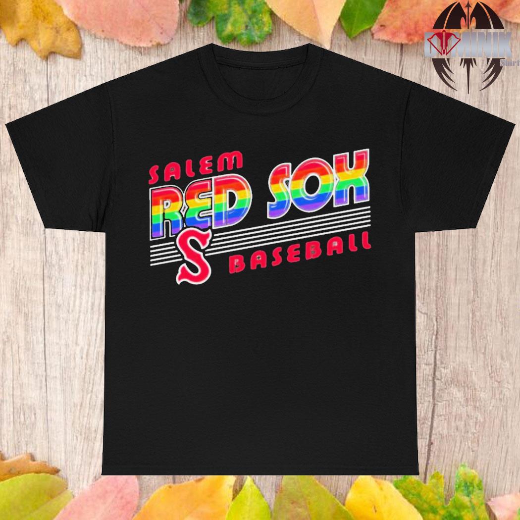 Salem Red Sox Bimm Ridder Pride Shirt