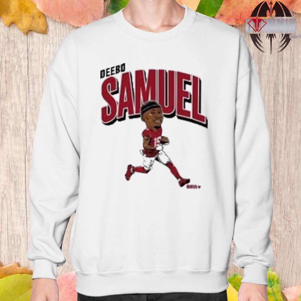 San Francisco 49ers Deebo Samuel is back cartoon art shirt, hoodie, sweater,  long sleeve and tank top