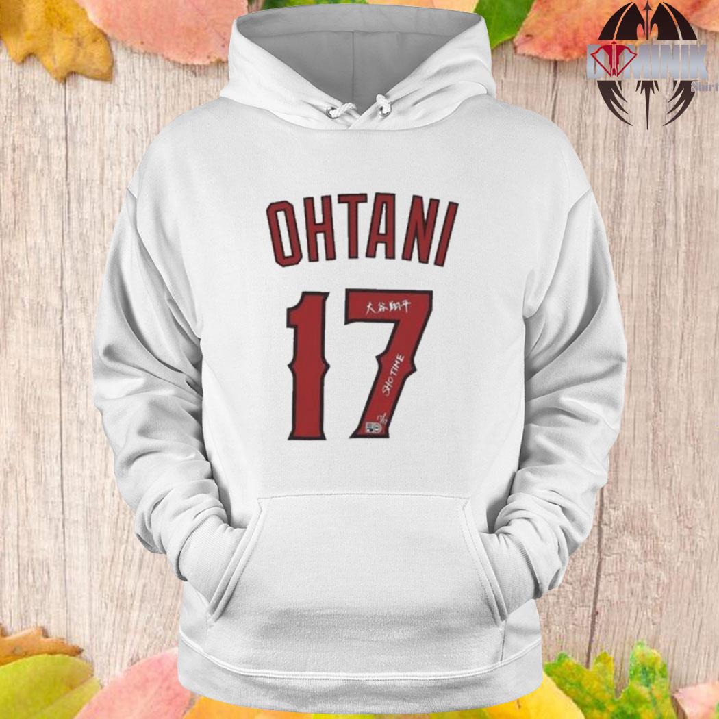 Shohei Ohtani Autographed Authentic Home White Angels Jersey - Kanji  Signature