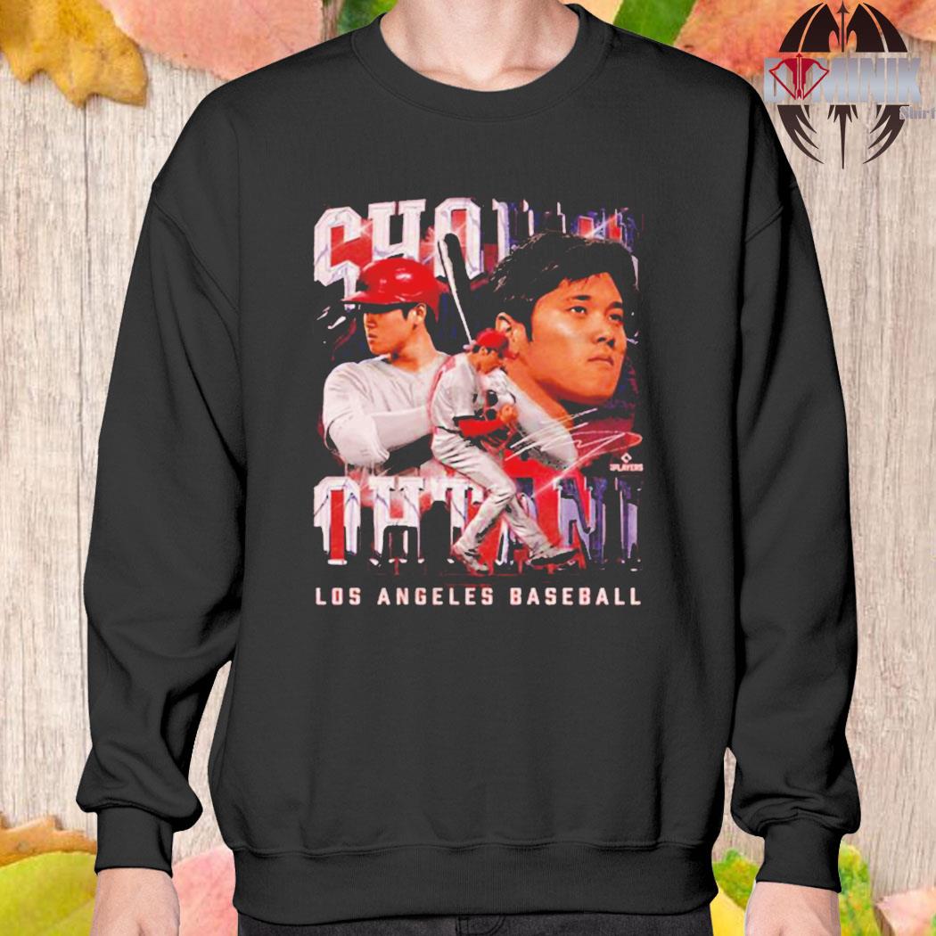 Original Shohei Ohtani Mlb Los Angeles Angels Red T-shirt,Sweater