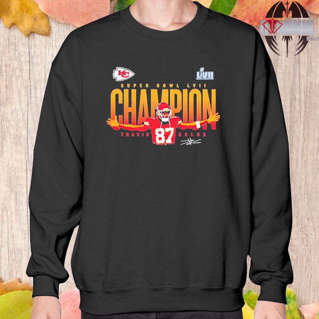 Travis Kelce Kansas City Chiefs Fanatics Branded Super Bowl Lvii Champions  Winning Plays Shirt, hoodie, sweater, long sleeve and tank top