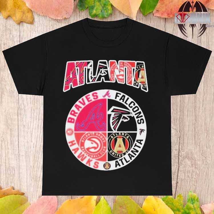 Atlanta City Of Champion Legend Braves Falcons Atlanta And Hawks