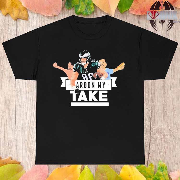 Official Pardon My Take Vs Dallas Goedert Eagles t-shirt, hoodie