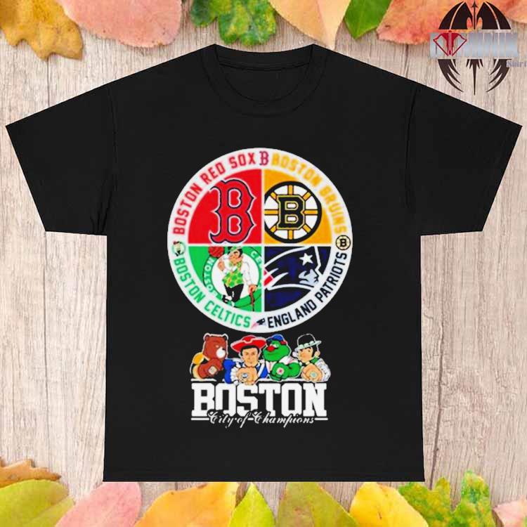 Boston City Of Champions Red Sox, Bruins, Patriots And Celtics Shirt, hoodie,  sweater, long sleeve and tank top