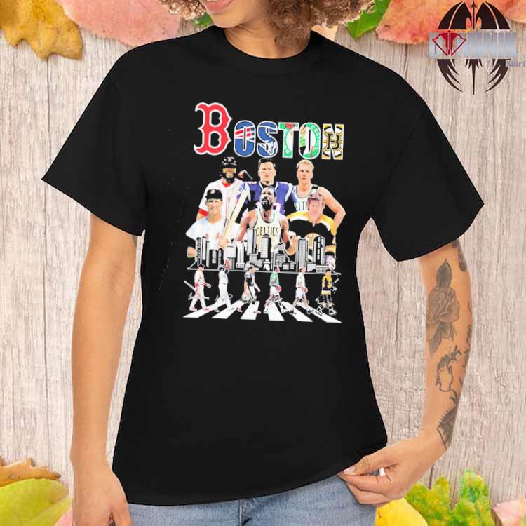 Official Logo Boston Sports Teams Players Abbey Road Signatures