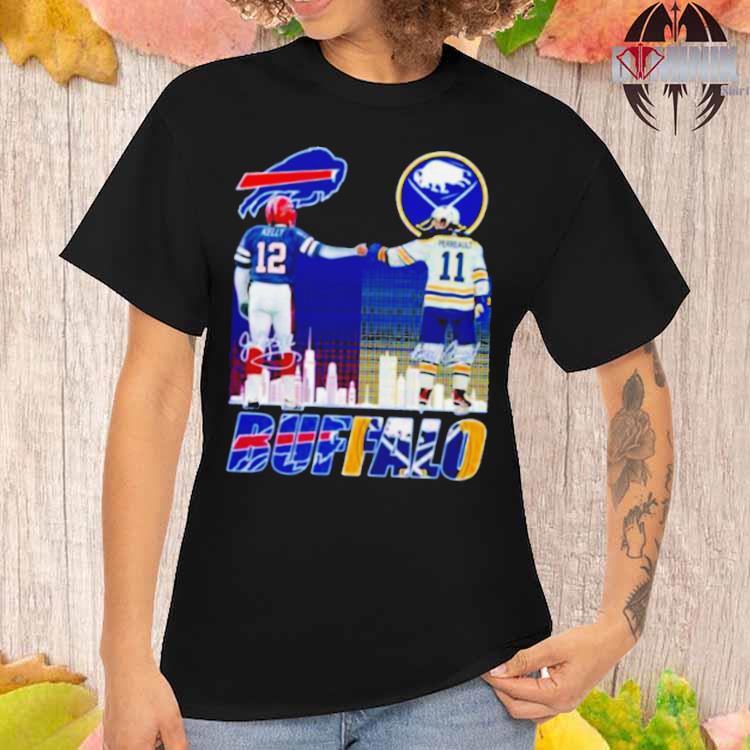 Official buffalo Bills Kelly And Sabres Perreault City Champion T Shirt,  hoodie, sweater, long sleeve and tank top