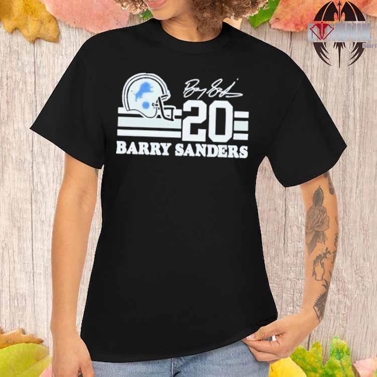 Detroit Lions Barry Sanders 20 Shirt - Shibtee Clothing