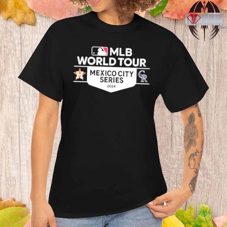 MLB World Tour Houston Astros logo T-shirt, hoodie, sweater, long