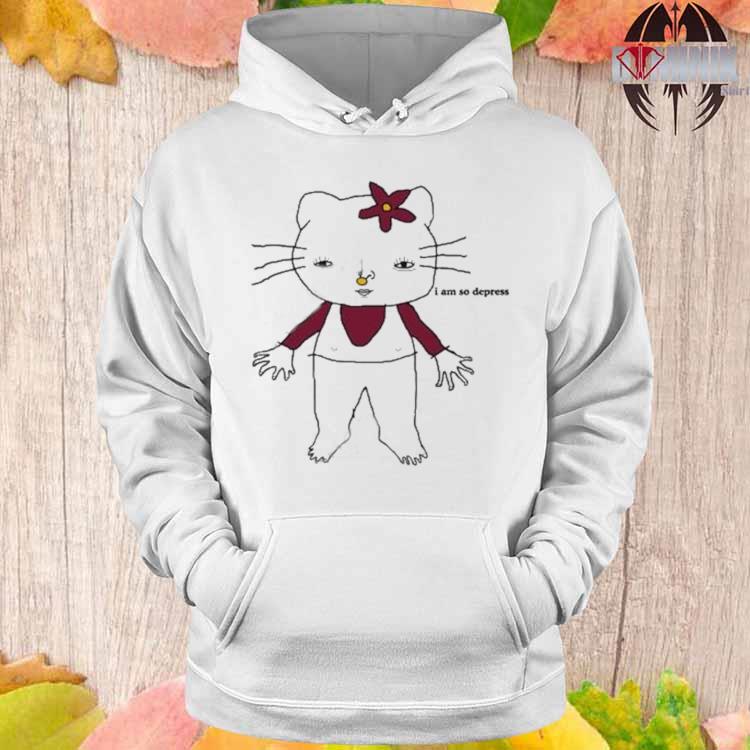 I Am So Depressed Hello Kitty shirt, hoodie, sweater, long sleeve and tank  top