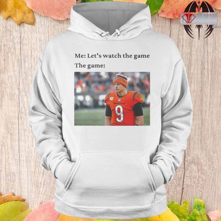 Official Joe burrow bengals meme Football funny T-shirt, hoodie, tank top,  sweater and long sleeve t-shirt